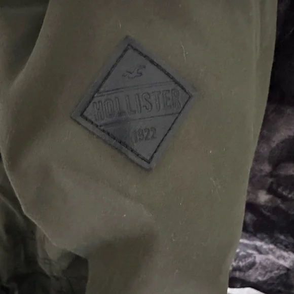 Hollister Olive Military Jacket - Picture 4 of 10